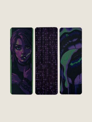 Zestaw zakładek – Cyber Neon