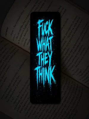 zakładka do książki 3D bez cenzury glow świecąca w nocy w otwartej książce